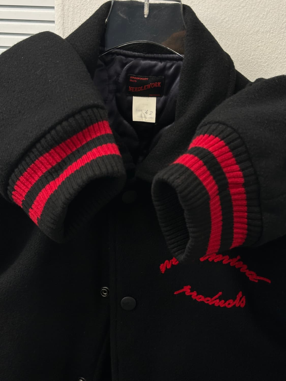 needlework 울 바시티 자켓 42 상품이미지5