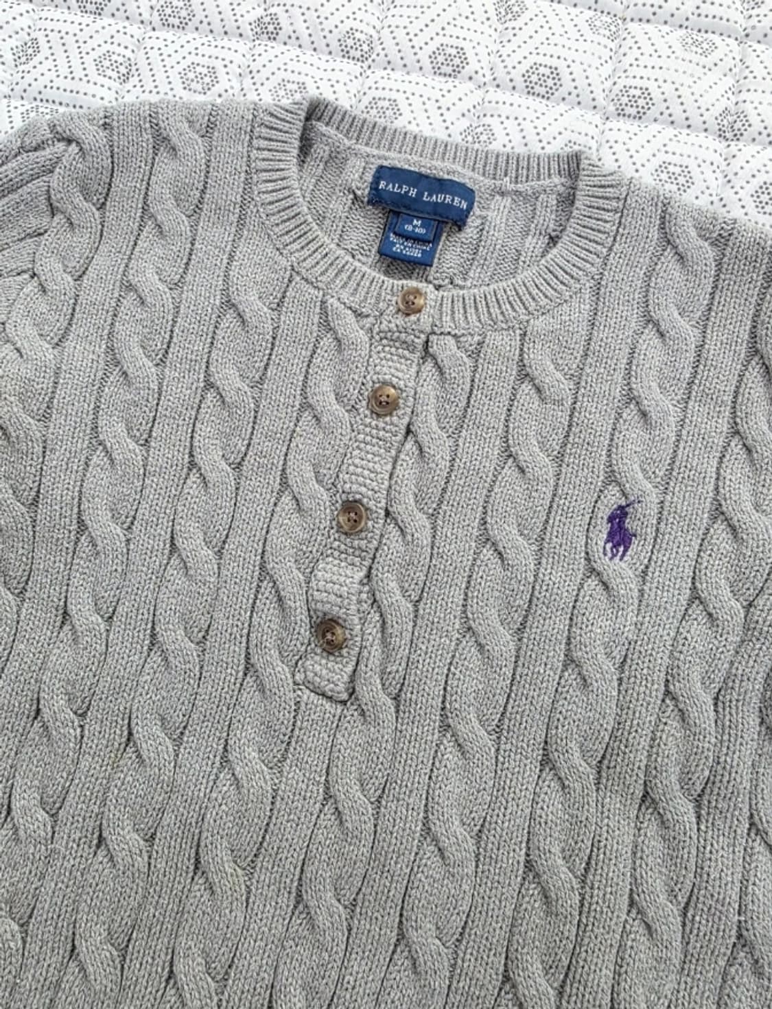 (새상품급) 폴로 랄프로렌 케이블 니트 8~10세 상품이미지5