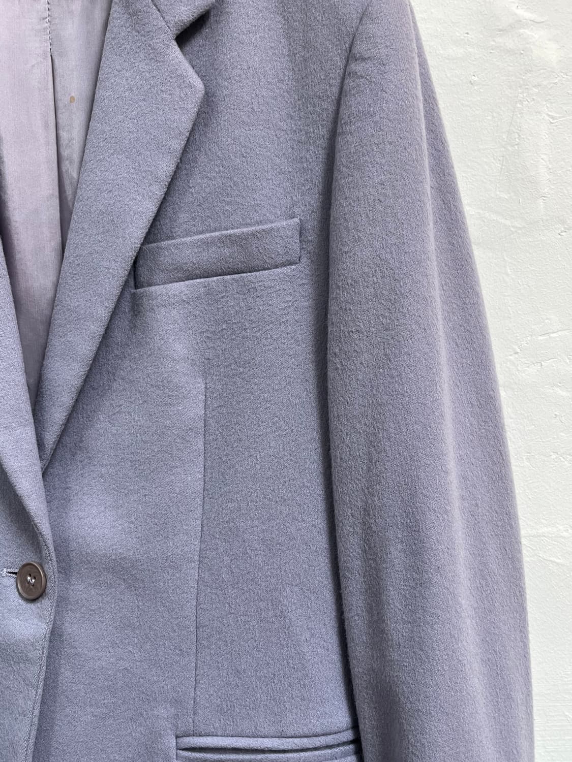 Emporio Armani 울 캐시미어 혼방 블레이저 38 상품이미지3