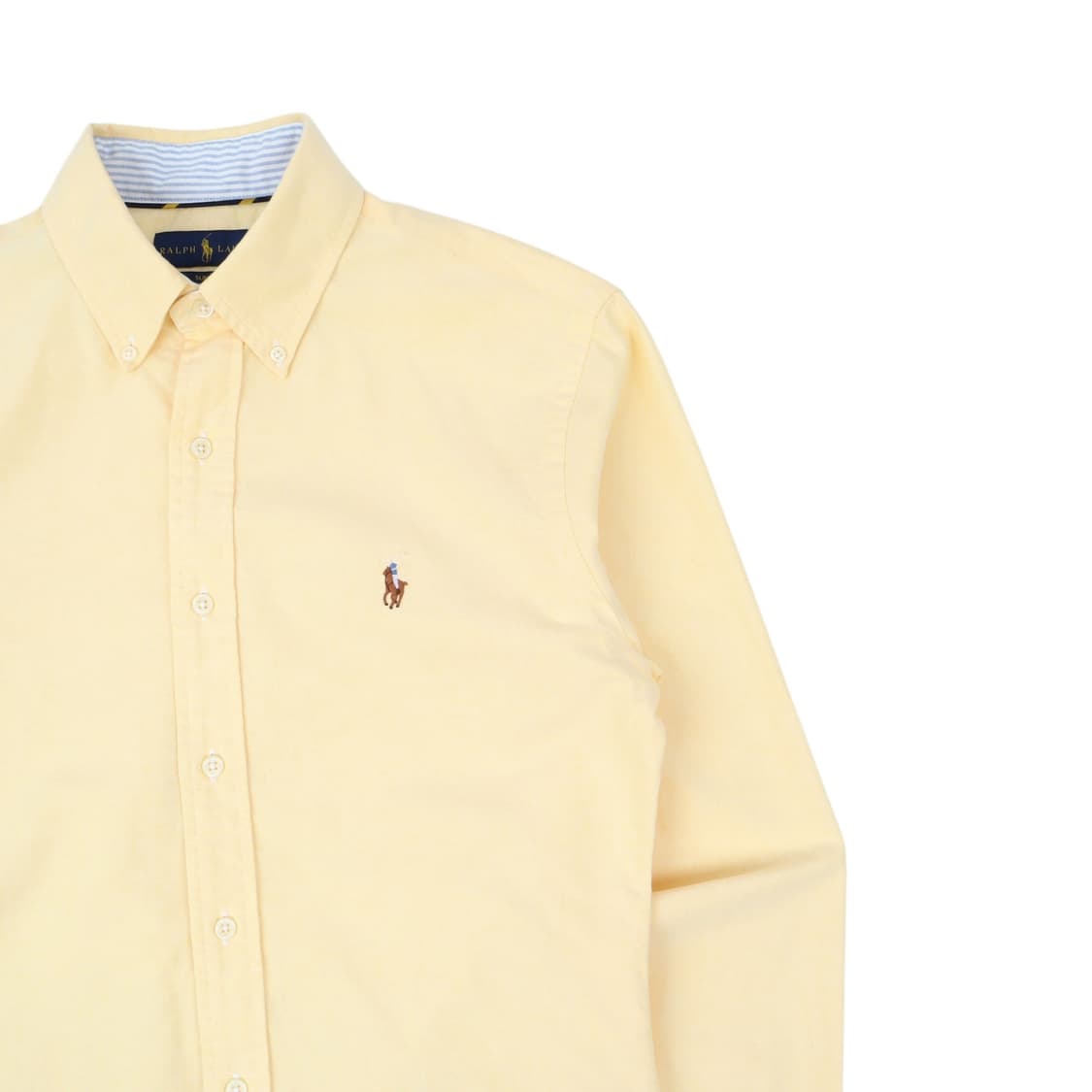 폴로 랄프로렌 옐로우 멀티포니 옥스포드 셔츠 상품이미지3