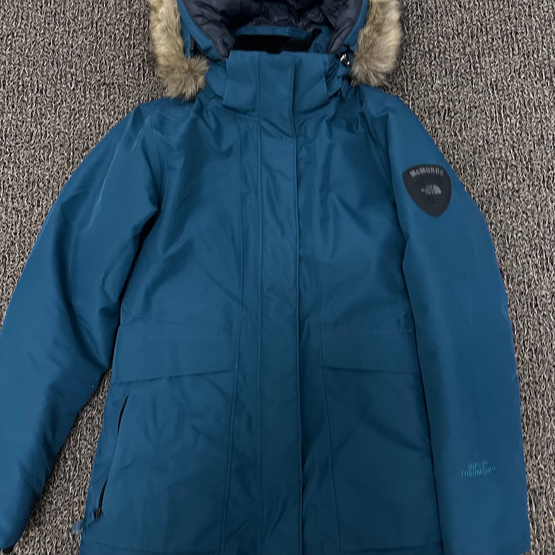 노스페이스 여성 구스다운 사파리 롱패딩 85(S) 상품이미지2