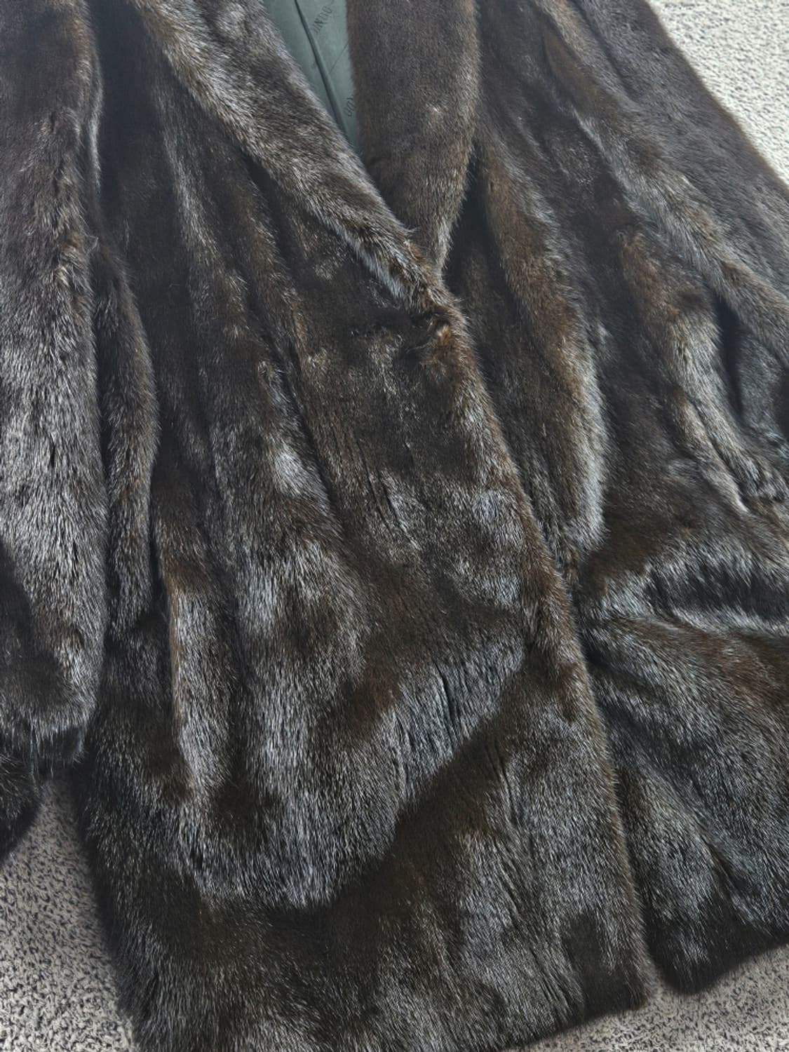 진도 모피 사가 밍크 퍼 숏 코트 자켓 ( 77 ) / 10918 상품이미지4