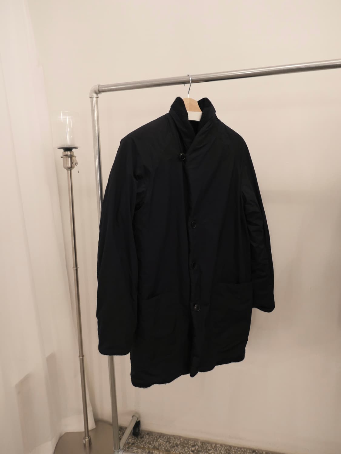 코모리 리버서블 코트 상품이미지1