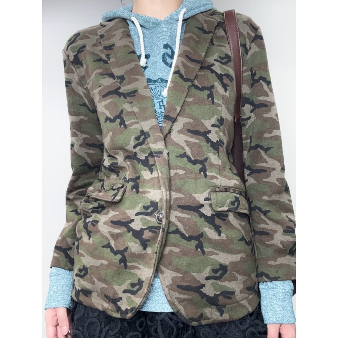 빈티지 카모 블레이저 자켓 상품이미지1