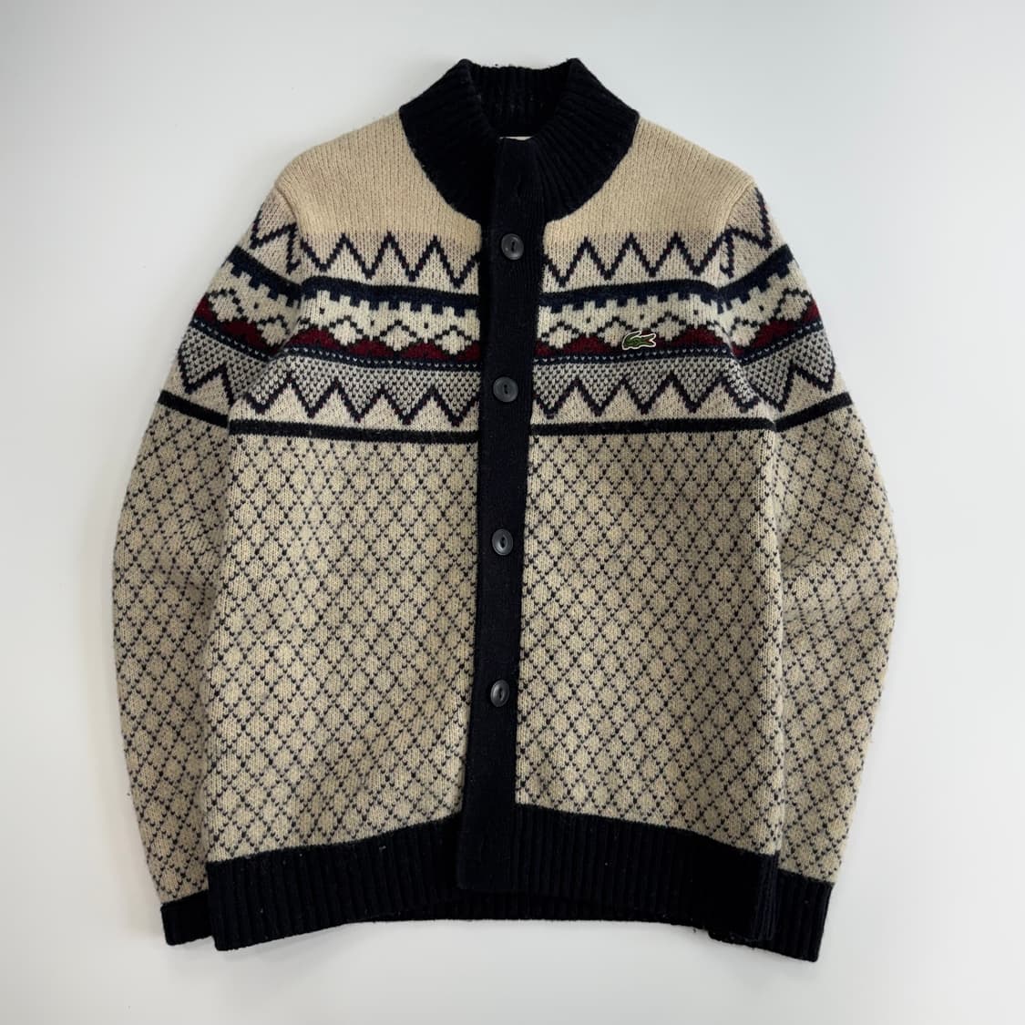 Lacoste 라코스테 스몰로고 니트 가디건  상품이미지3