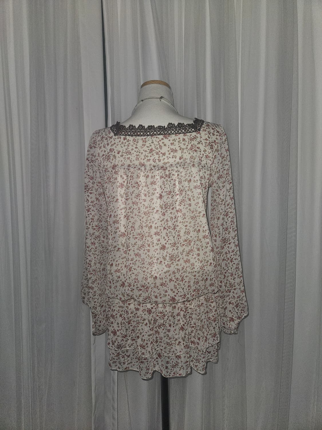 cosoi 빈티지 모리걸 리본 블라우스 니혼진 히메갸루 페어리 그런지 상품이미지3