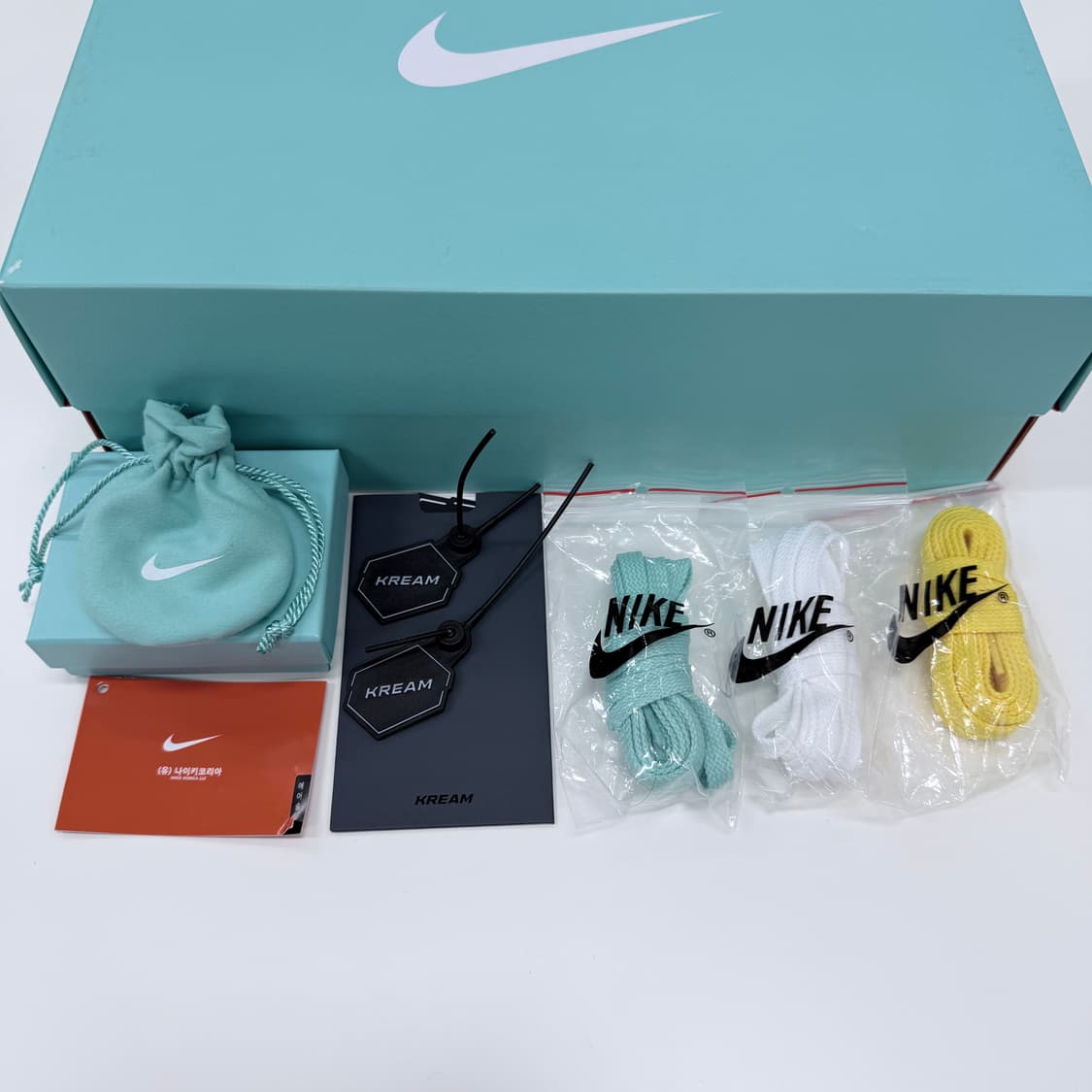 [S급/255] 나이키 x 티파니 앤코 에어포스 1 로우 스니커즈 상품이미지10