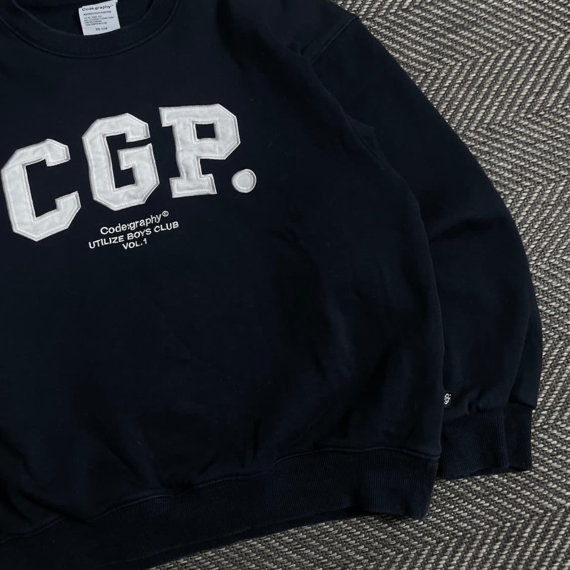 코드그라피 CGP 아치 로고 맨투맨y 3708 상품이미지3