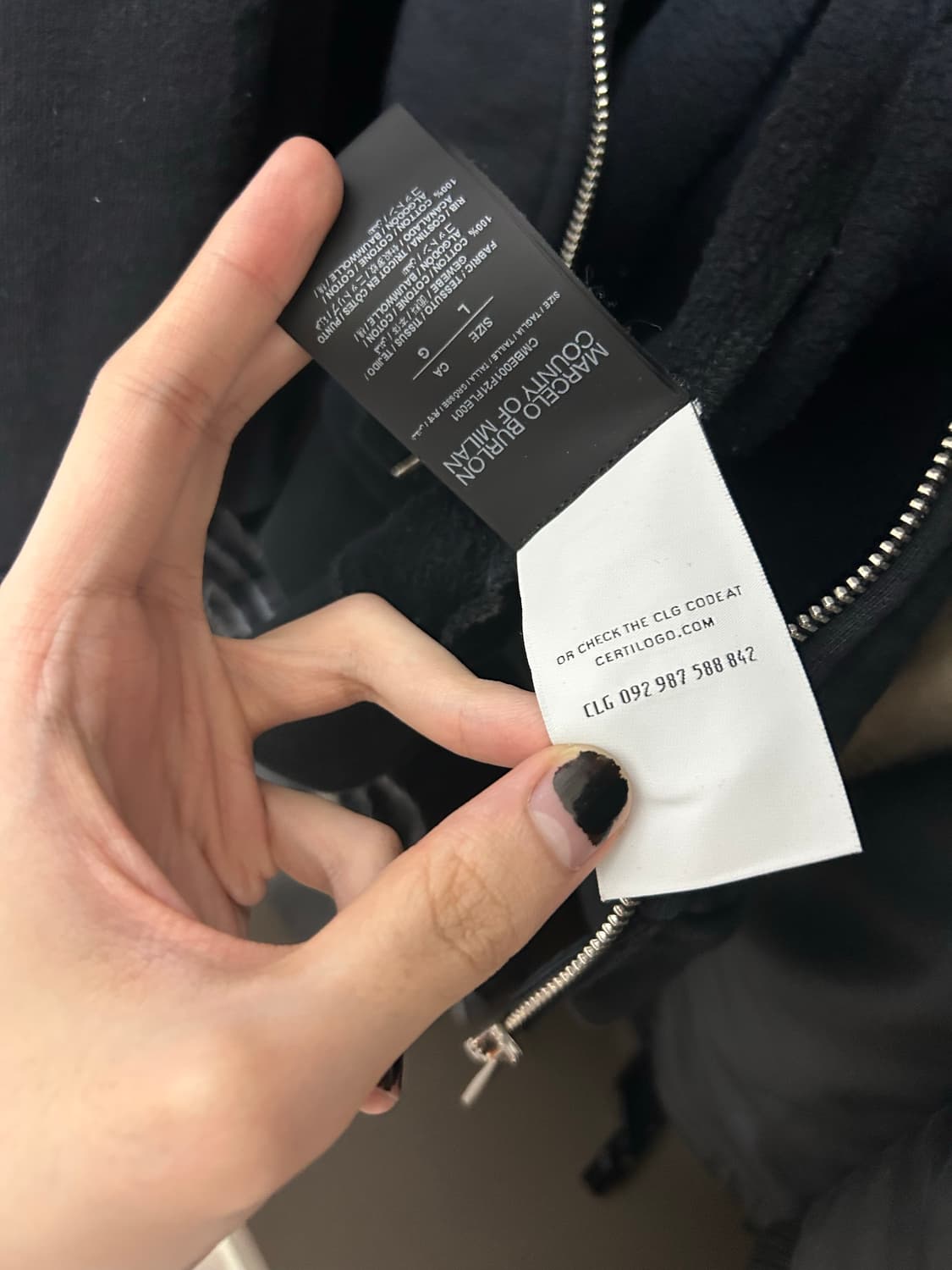 마르셀로 불론 후드집업 상품이미지5