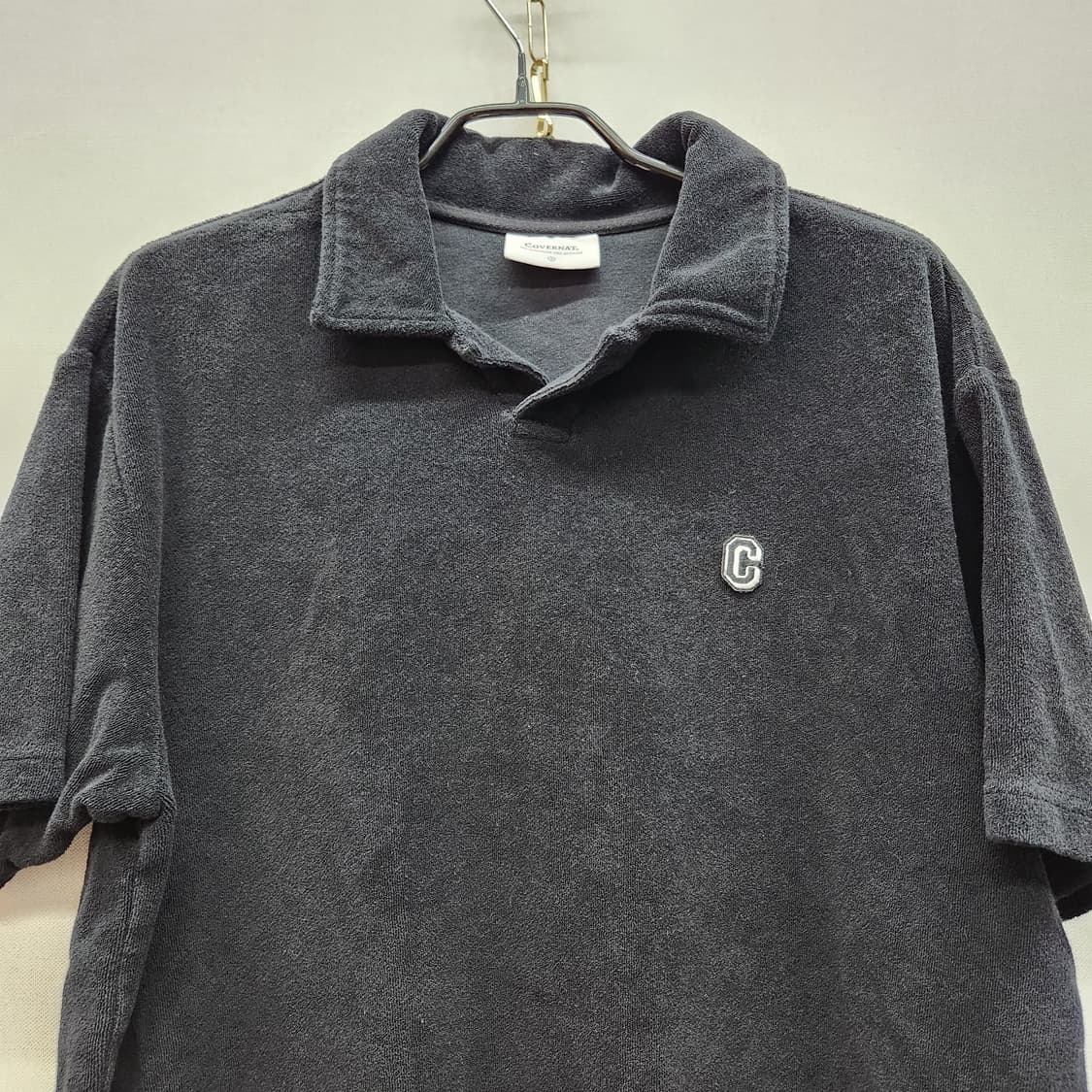 커버낫 로고 테리 반팔카라 S(L) 상품이미지2