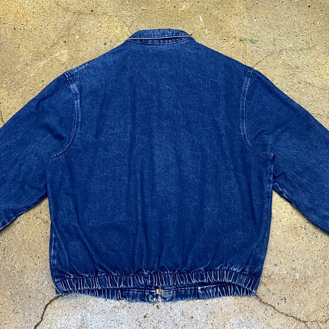 레어 90s Made in USA 빈티지 엘엘빈 데님 스윙자켓 스윙탑 상품이미지6