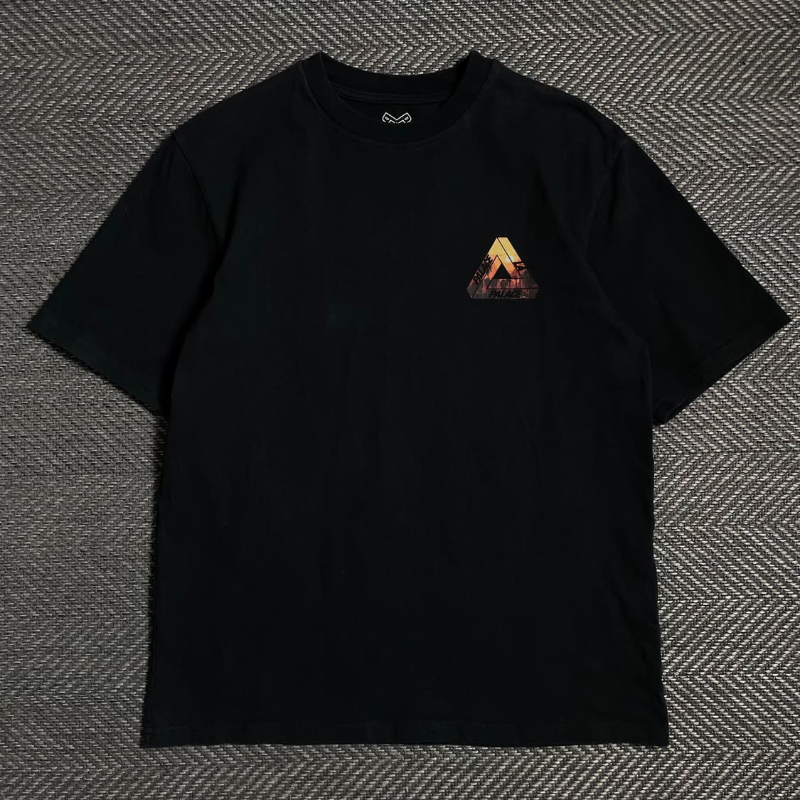 팔라스 트라이 빅로고 반팔 티셔츠 블랙o 4814 상품이미지3