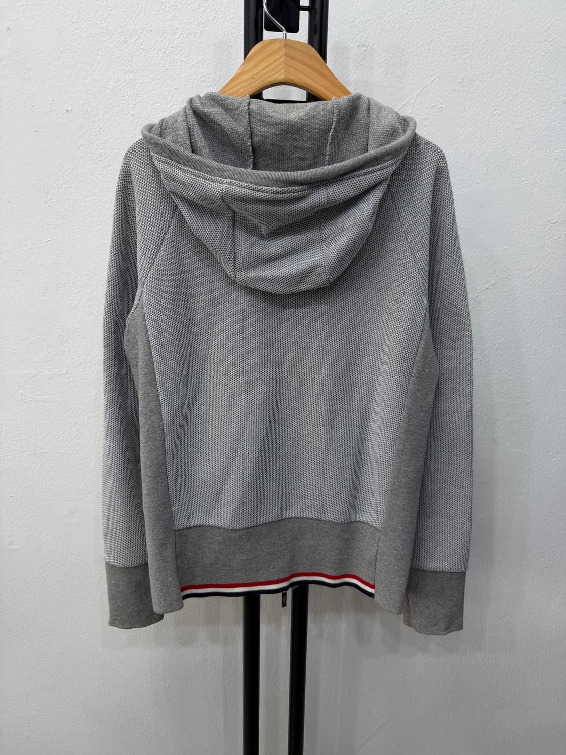 정품) 톰브라운 여성 그레이 후드 집업 0 상품이미지5