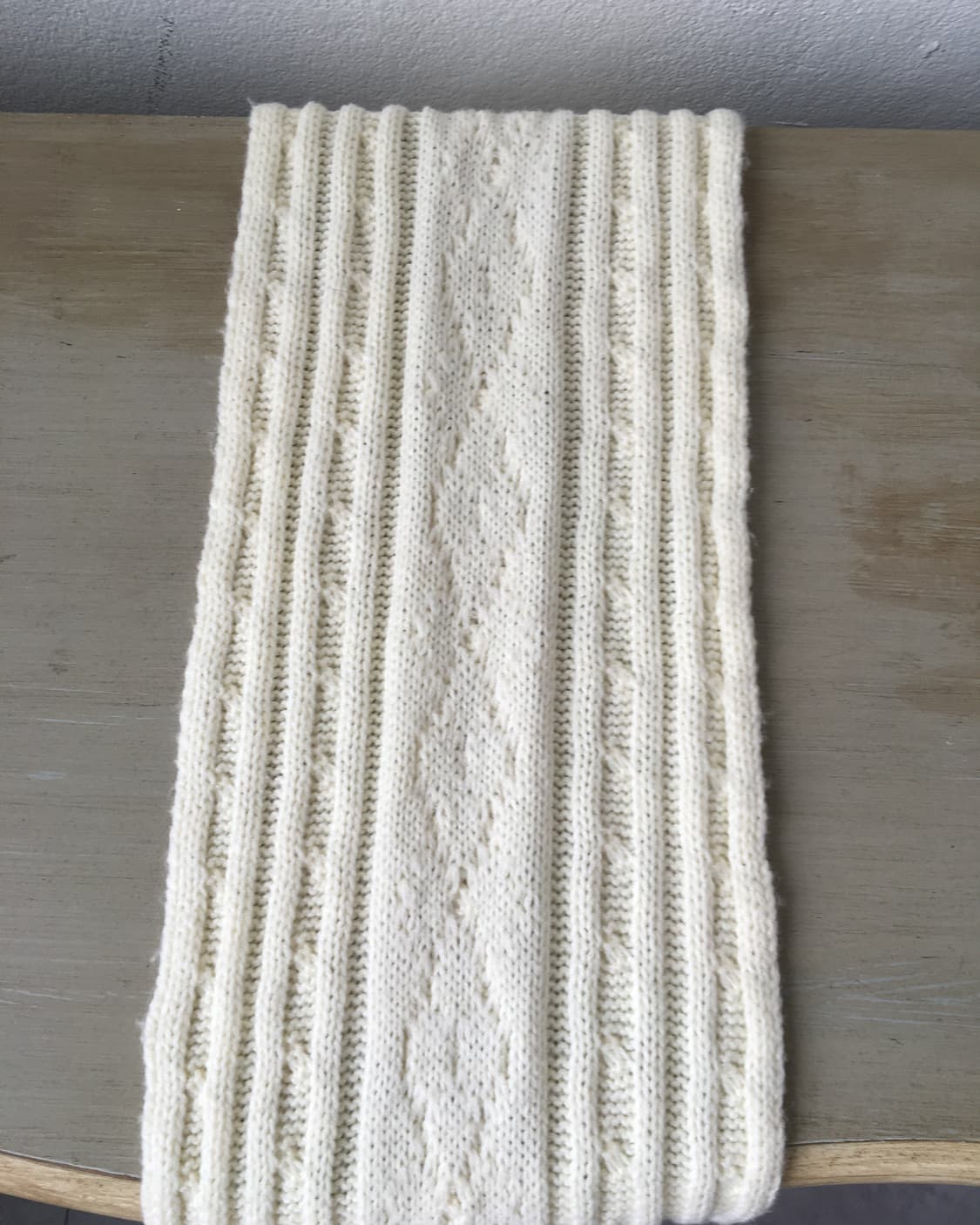  pom pom cable pattern muffler 상품이미지5