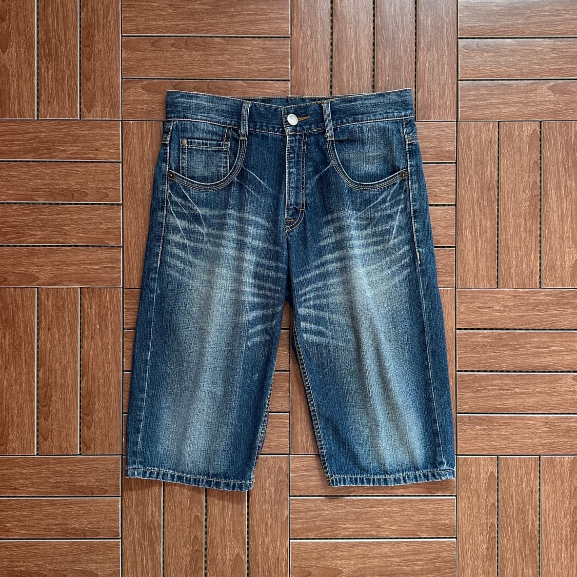 Rush hour half denim shorts 상품이미지3