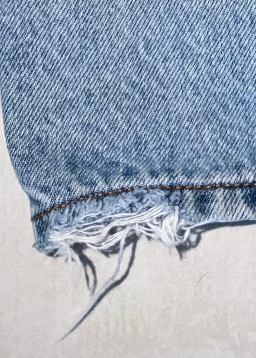 발렌시아가 가드로브배기데님팬츠 XS 상품이미지6