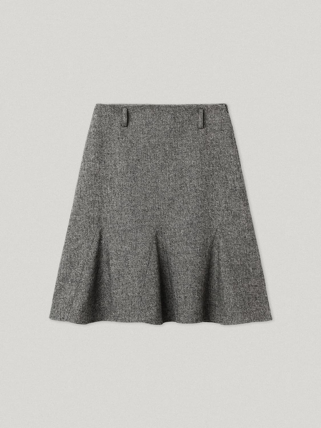 스무드무드 페르소나 스커트_그레이 상품이미지1