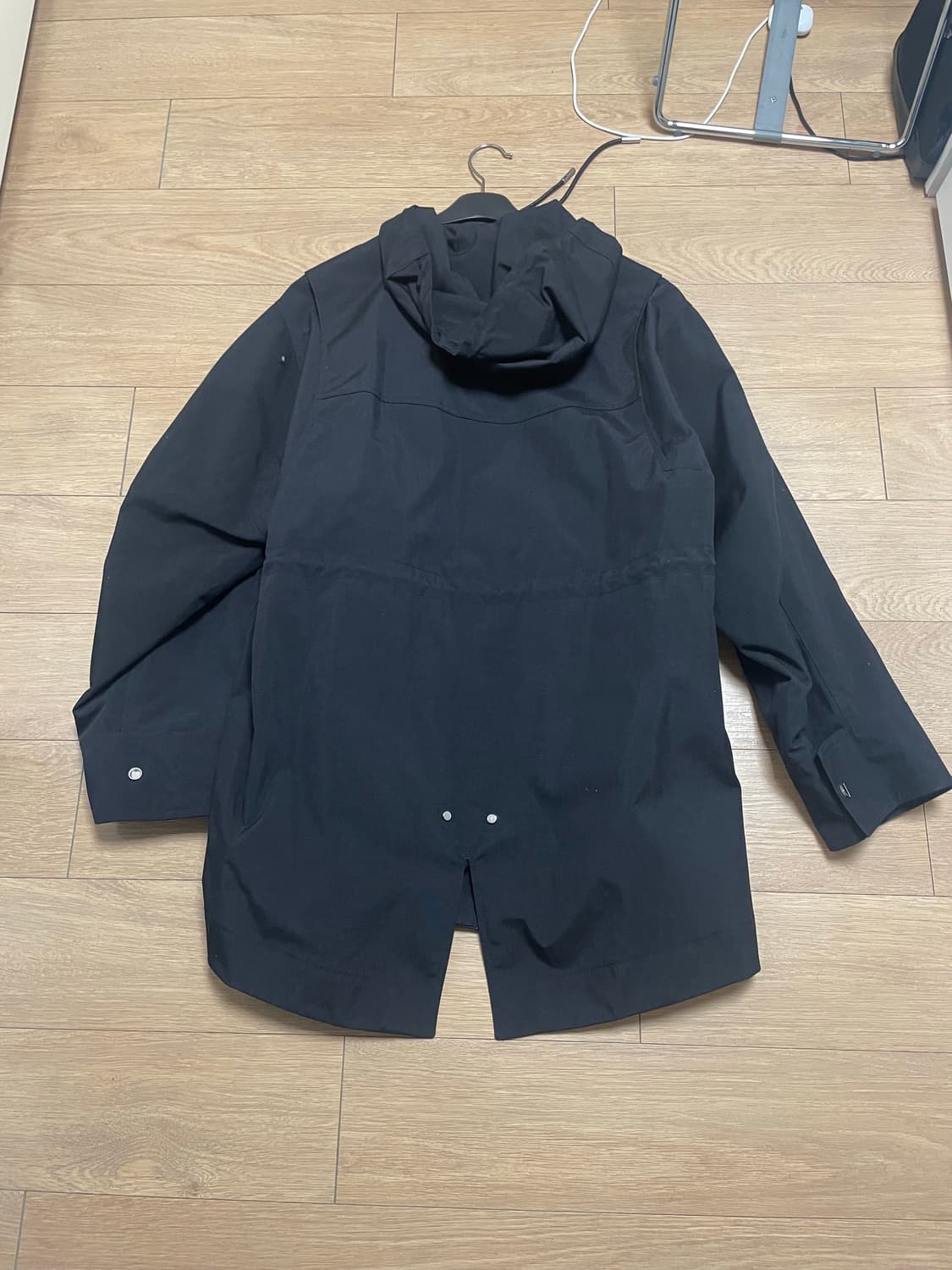 우영미 후드 야상 자켓 상품이미지2