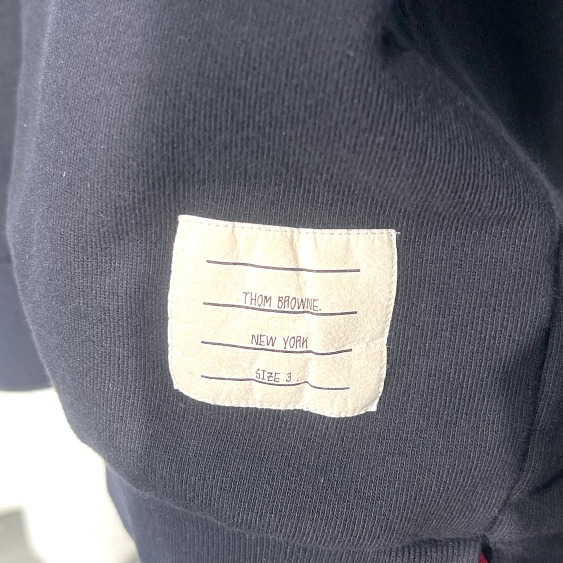 [3]톰브라운 백삼선 맨투맨 상품이미지4