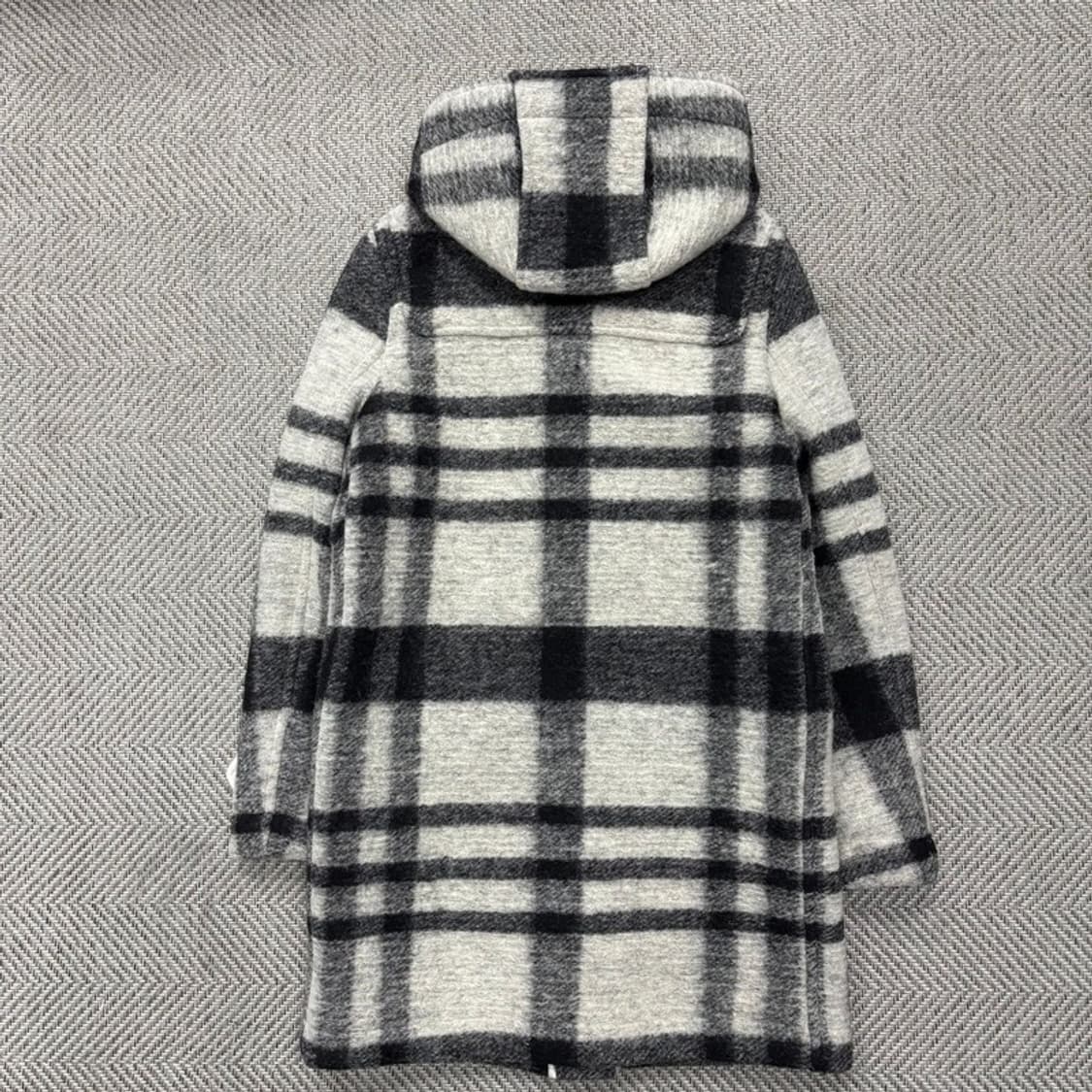 타미힐피거 체크후드 더플코트 v0254 상품이미지2