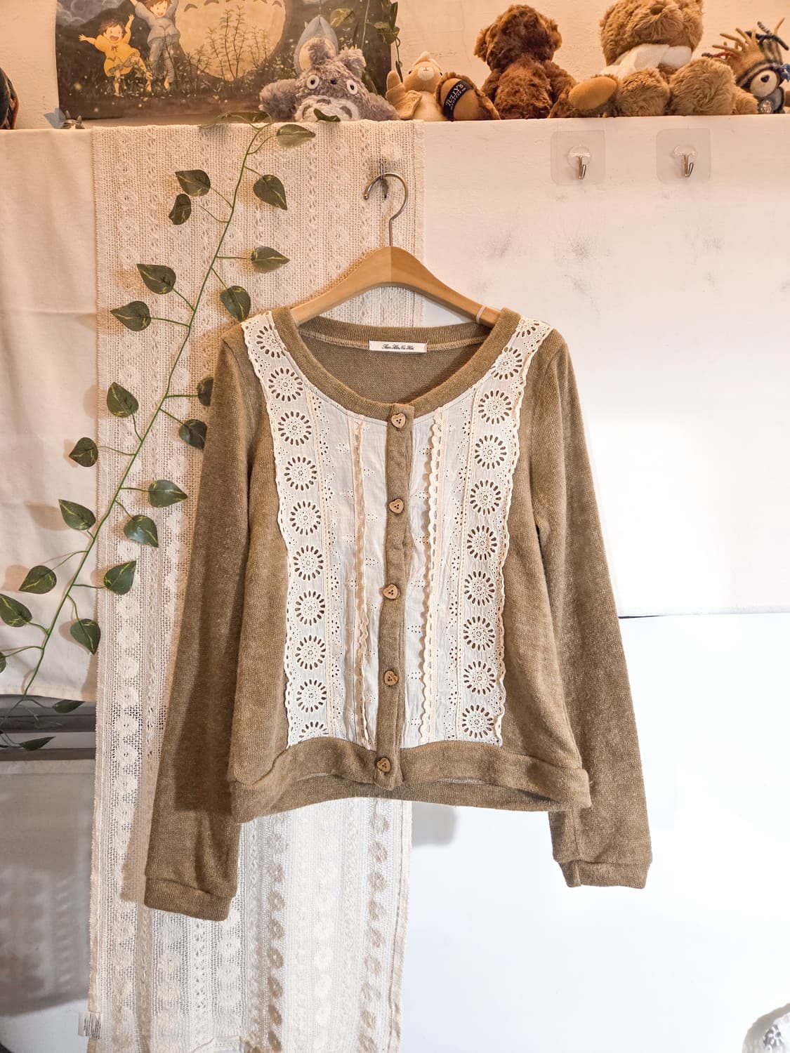 모리 레이스 가디건 상품이미지1