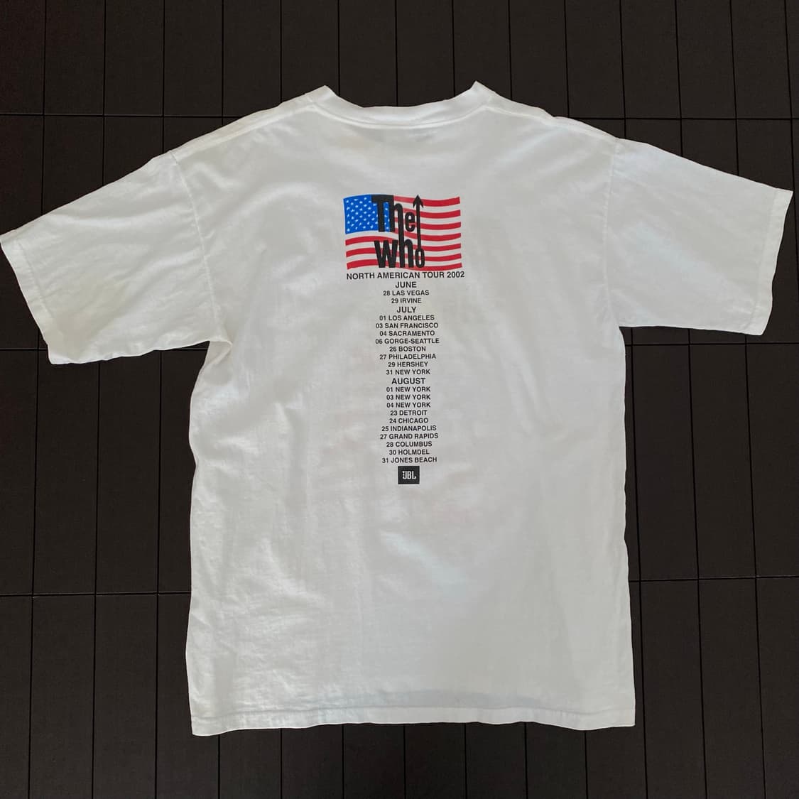 (XL) 00s Tho Who 더후 밴드티 아메리칸 투어 티셔츠 상품이미지6