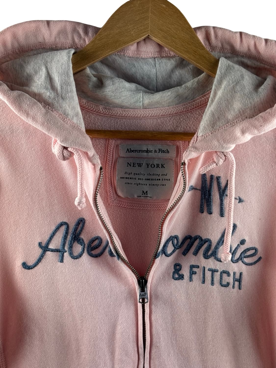 아베크롬비 핑크 딸기우유 후드집업2609 상품이미지3