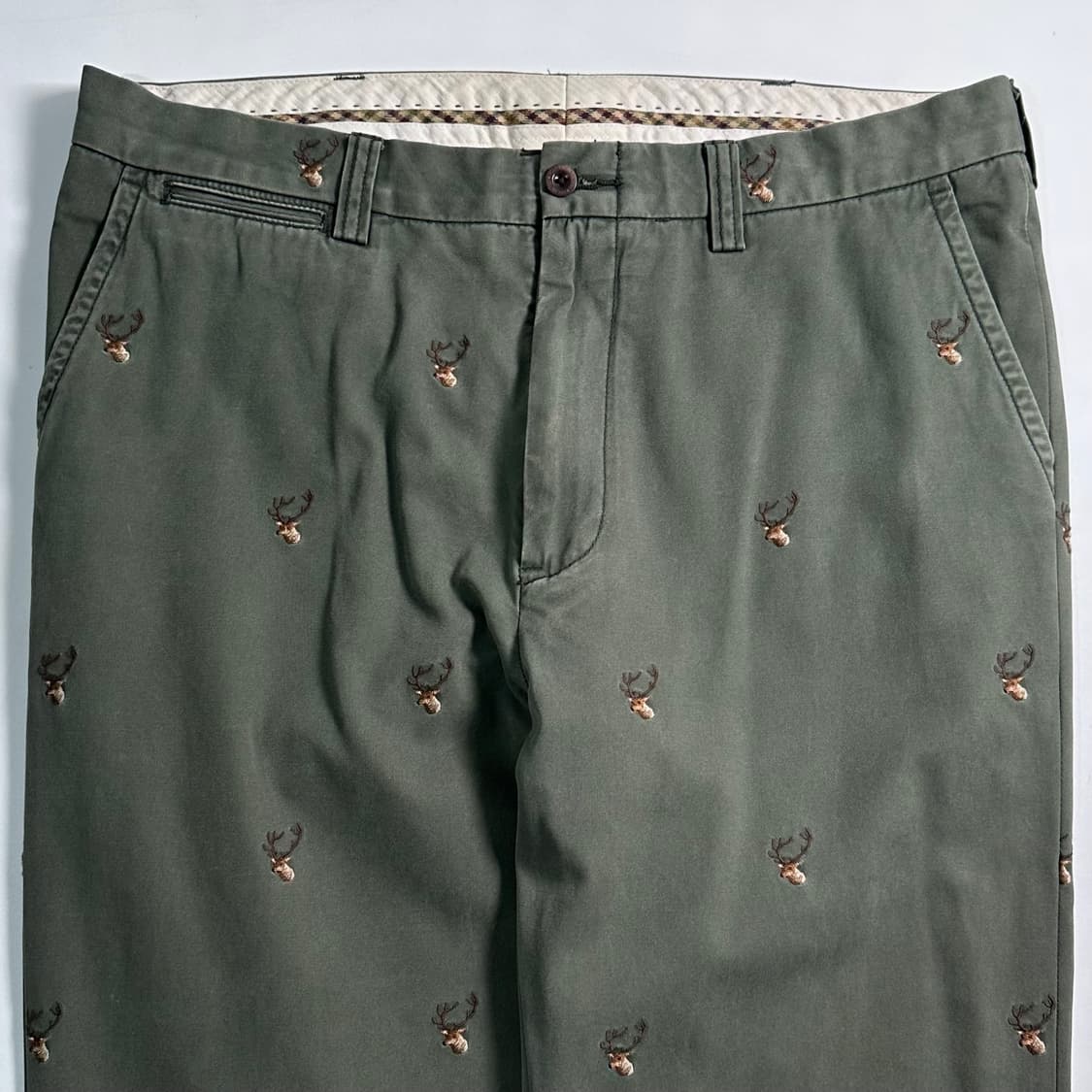 폴로 랄프로렌 자수 카키 치노 팬츠 상품이미지2