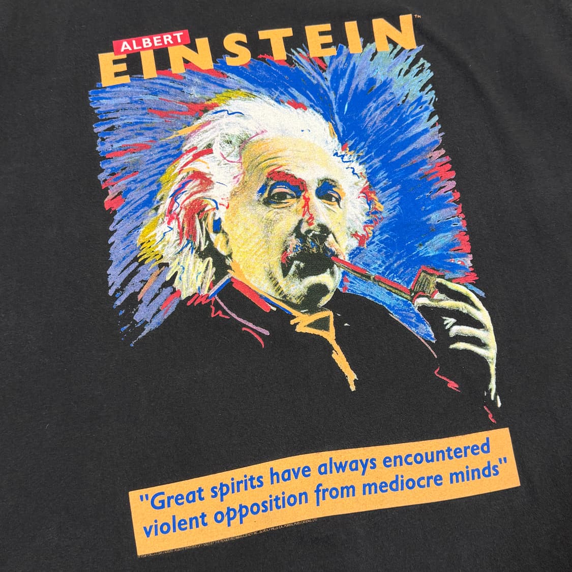 빈티지 90s Einstein 아인슈타인 티셔츠 상품이미지3