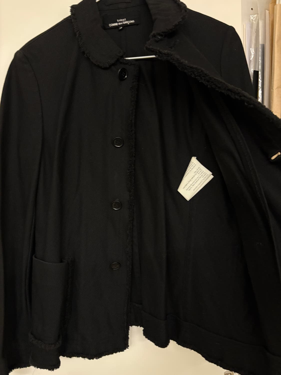 꼼데가르송 트리콧 자켓 상품이미지4