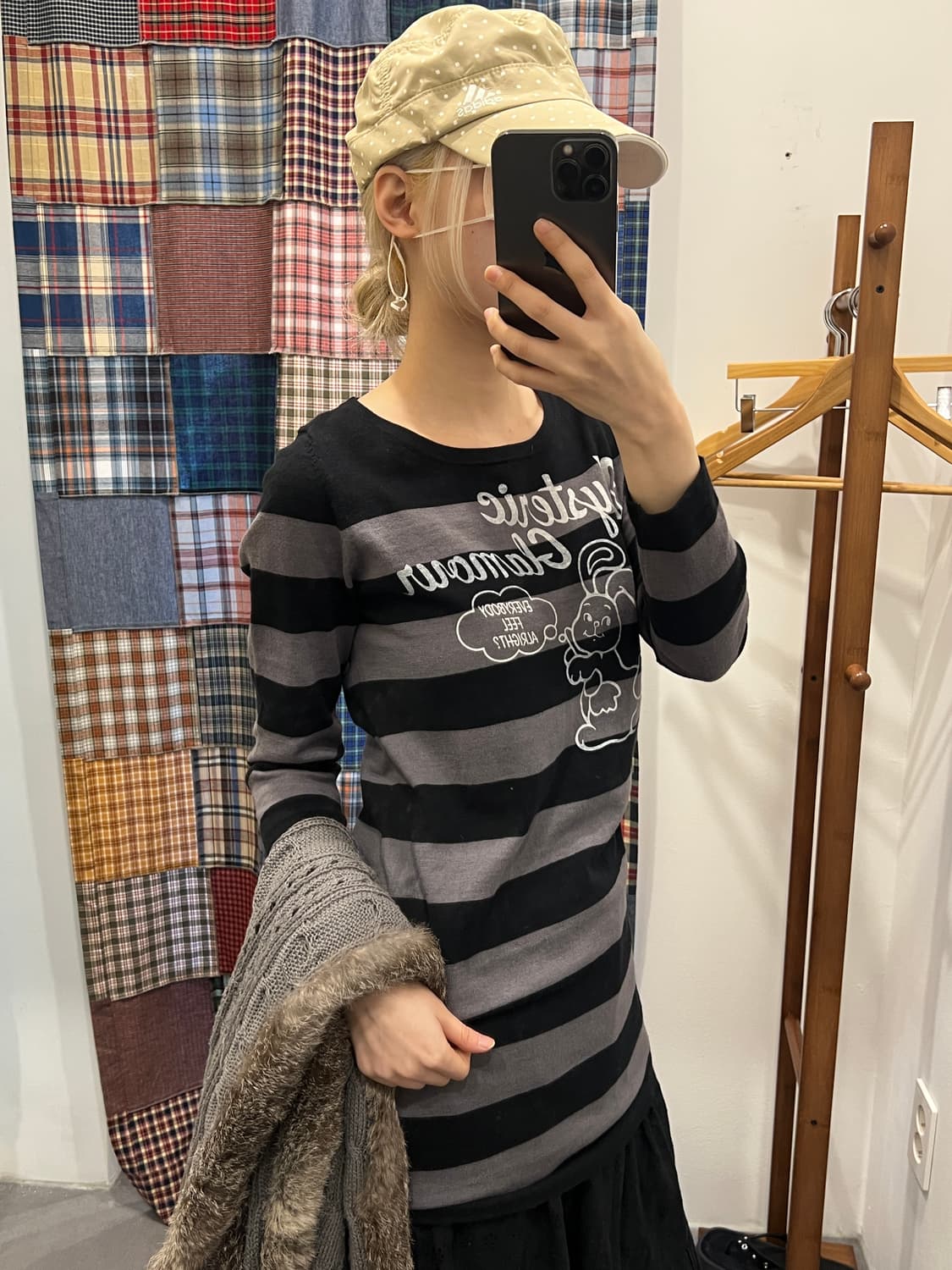 히스테릭글래머 버니 스트라이프 롱슬리브 상품이미지4