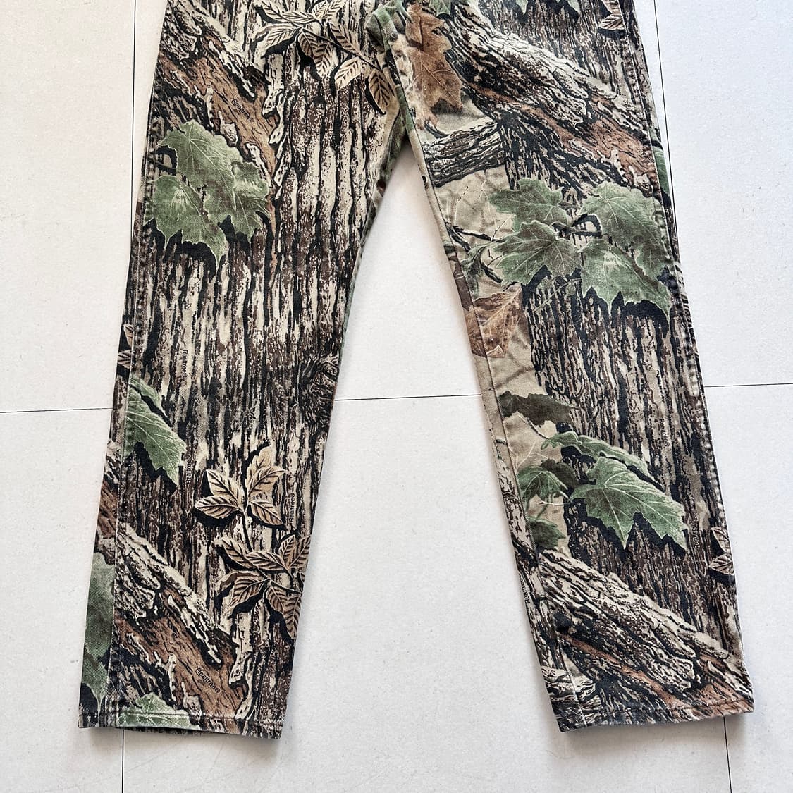 90s 빈티지 랭글러 리얼트리 카모 팬츠 34 MADE IN USA 상품이미지3