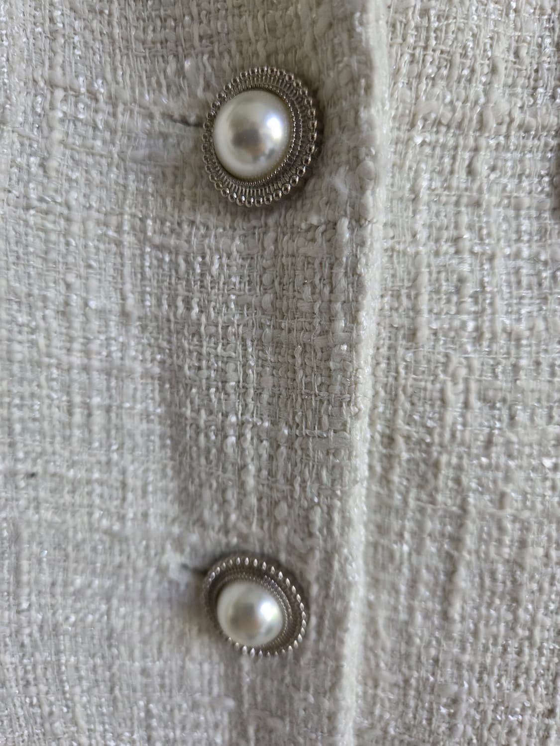 상견례 하객룩  아옳이 로아르 트위드 원피스  상품이미지3