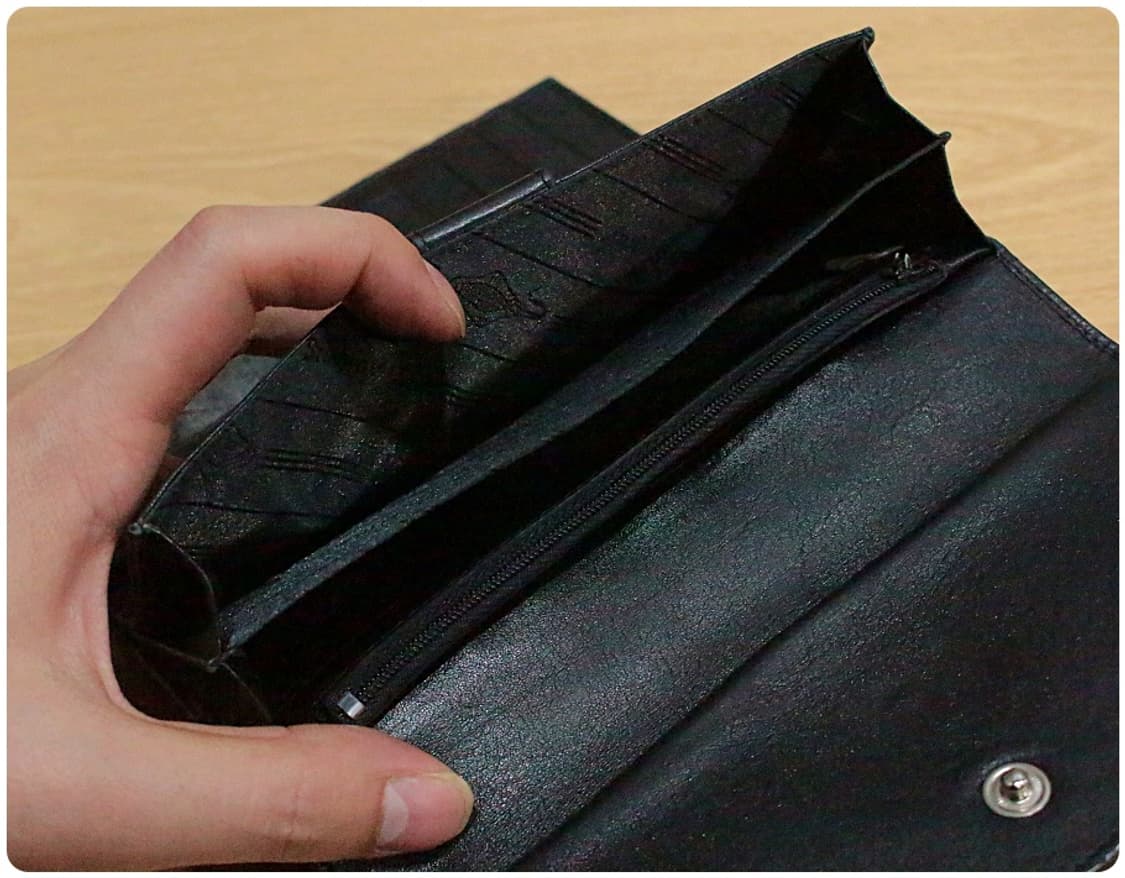 리얼 가오리 가죽 장지갑 상품이미지9