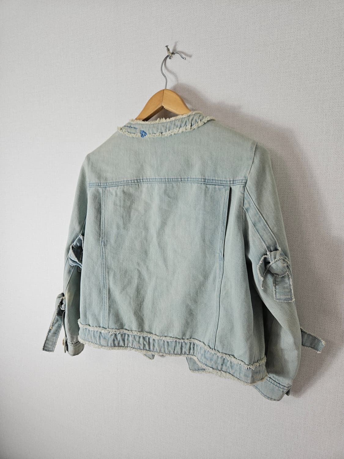 한섬 버드 BIRD 골드버튼 데님자켓 자수 82 상품이미지6