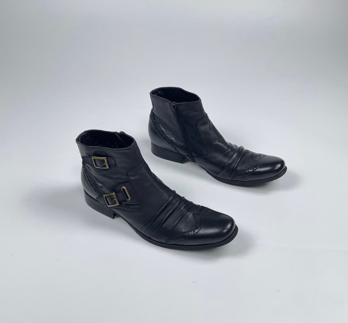 훕데두 주름가공 부츠 상품이미지2