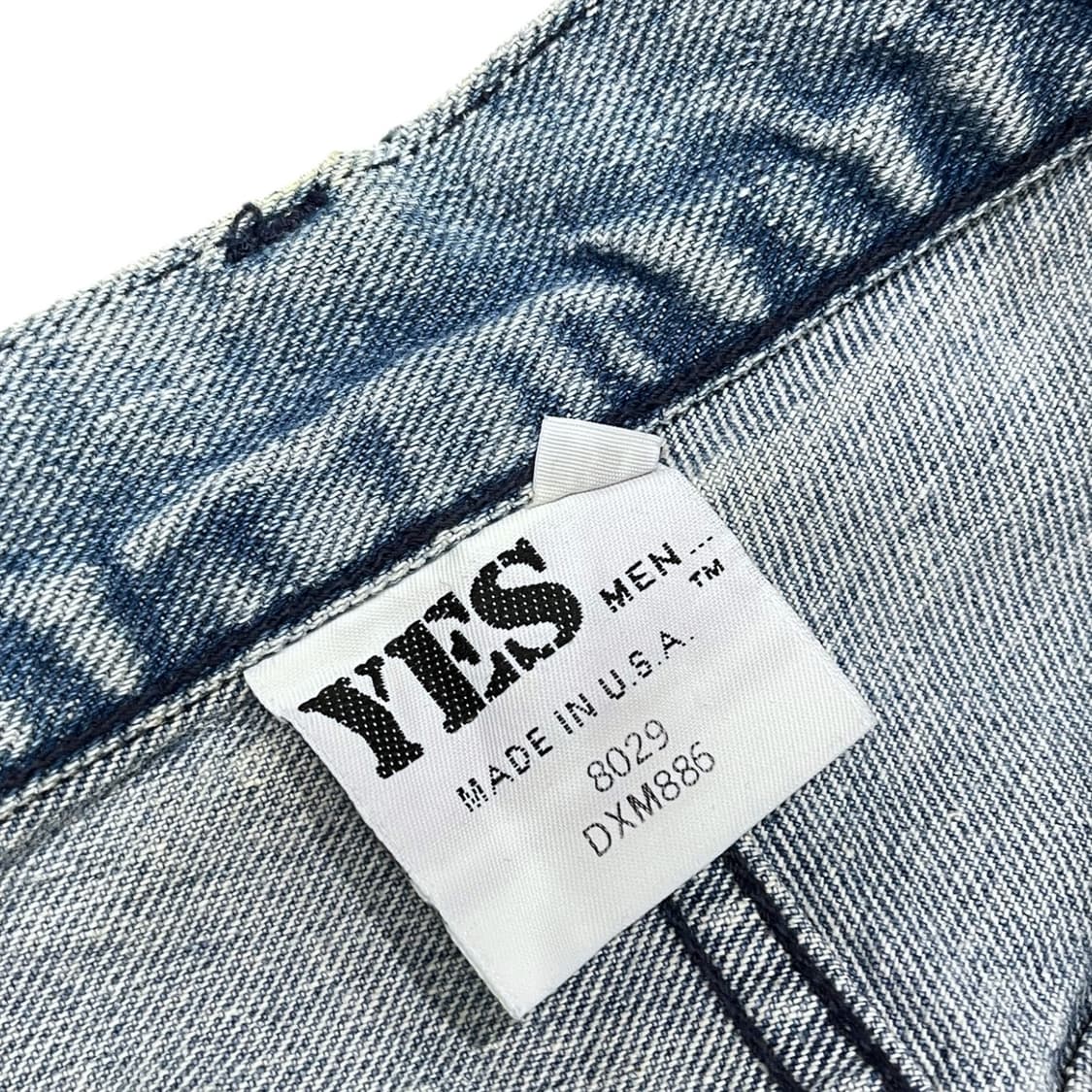 90s YESmen 연청 데님팬츠 상품이미지6