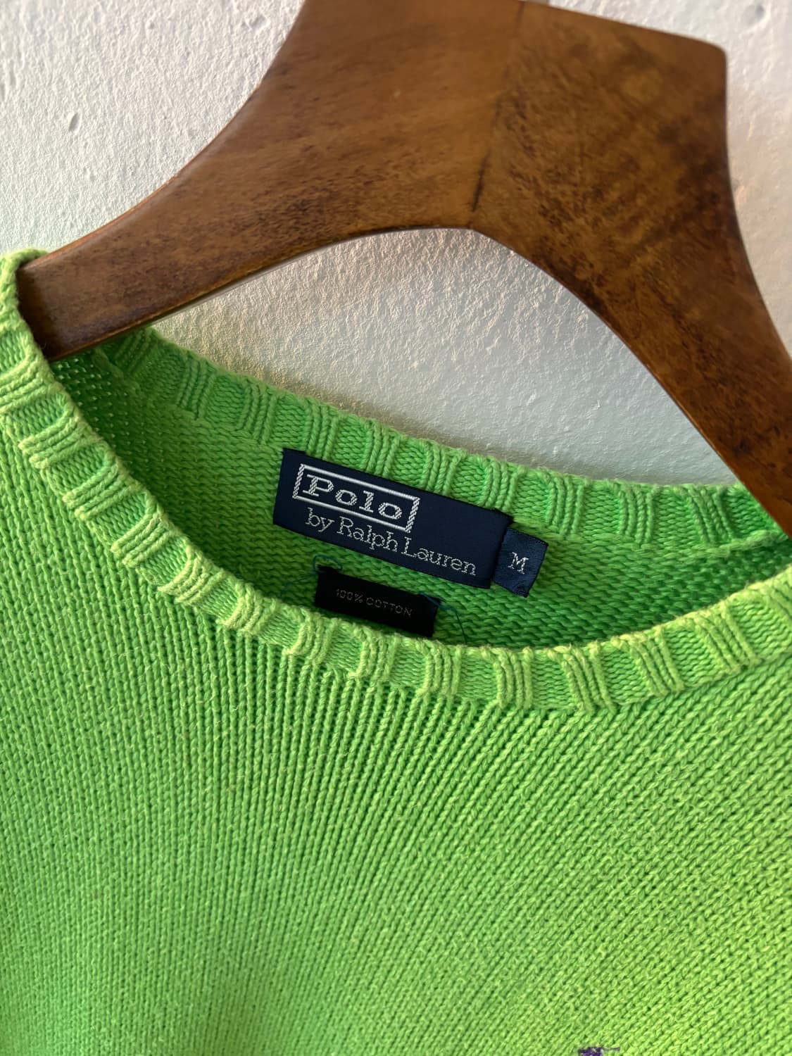 폴로 코튼 니트 상품이미지5