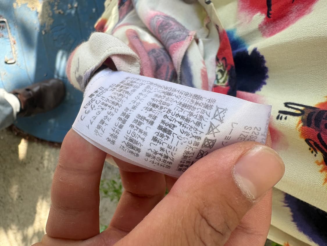 사스콰치 패브릭스 22ss 오픈칼라셔츠 상품이미지4