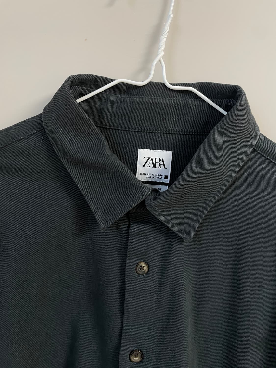 Zara 자라 코튼셔츠 xl 상품이미지3