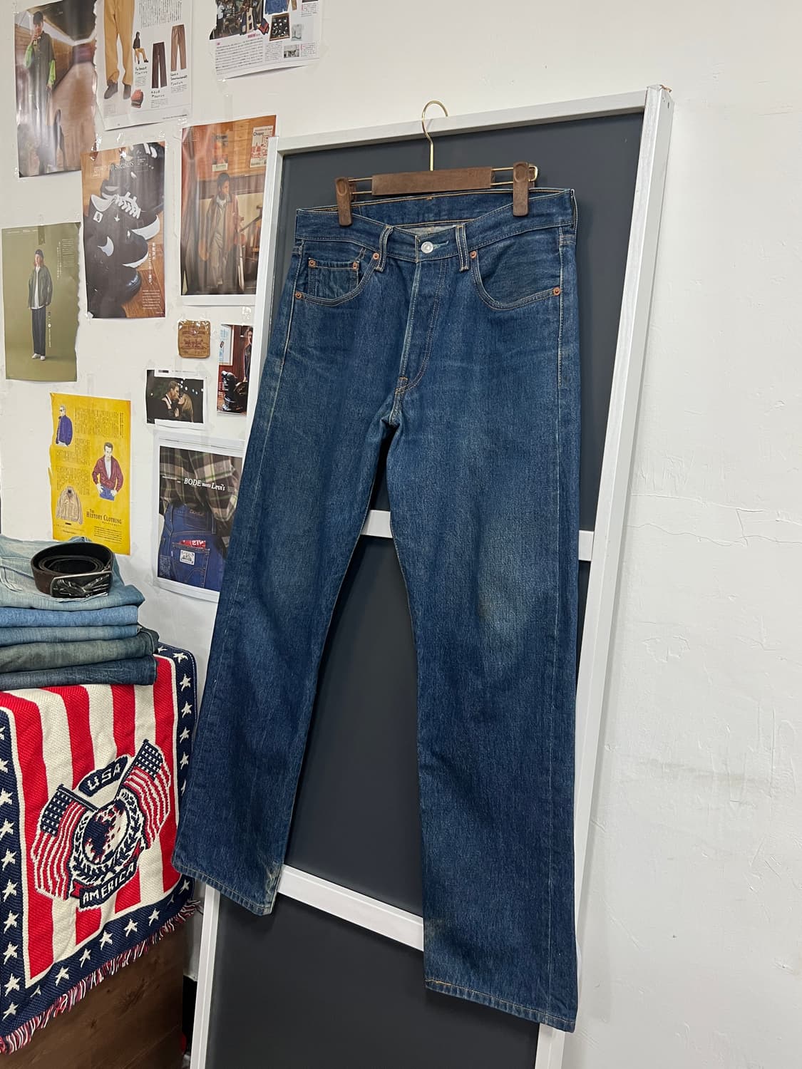 00s Levis 리바이스 501xx 버튼플라이 스트레이트 데님 팬츠 상품이미지10