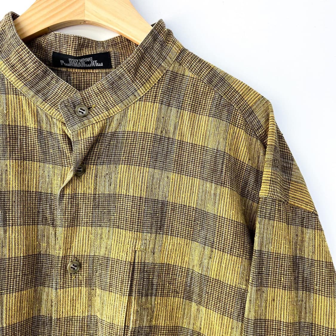 이세이 미야케 페르마넨테 스트라이프 코튼 셔츠 상품이미지3