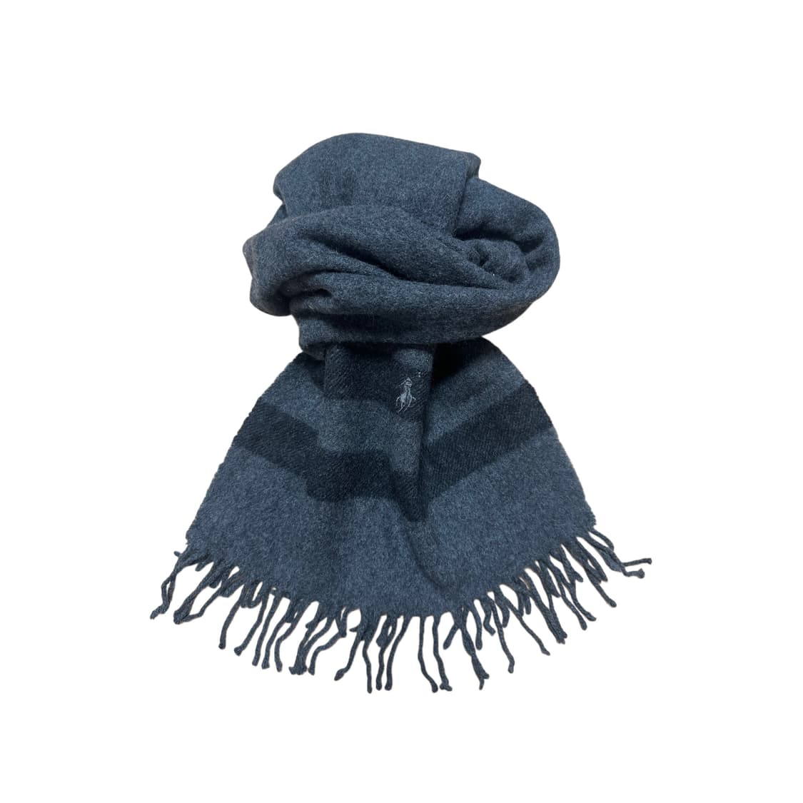 폴로 랄프로렌 램스 울 그레이 패턴 머플러 목도리 상품이미지1