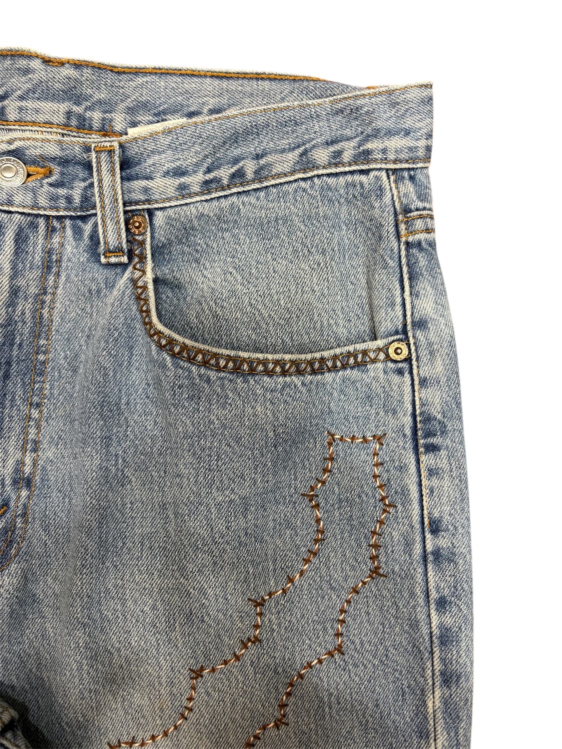 90's levi's repair jeans 상품이미지3