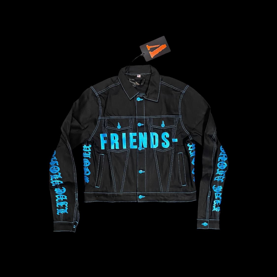 vlone friends 브이론 데님자켓 (2월까지 세일) 상품이미지1
