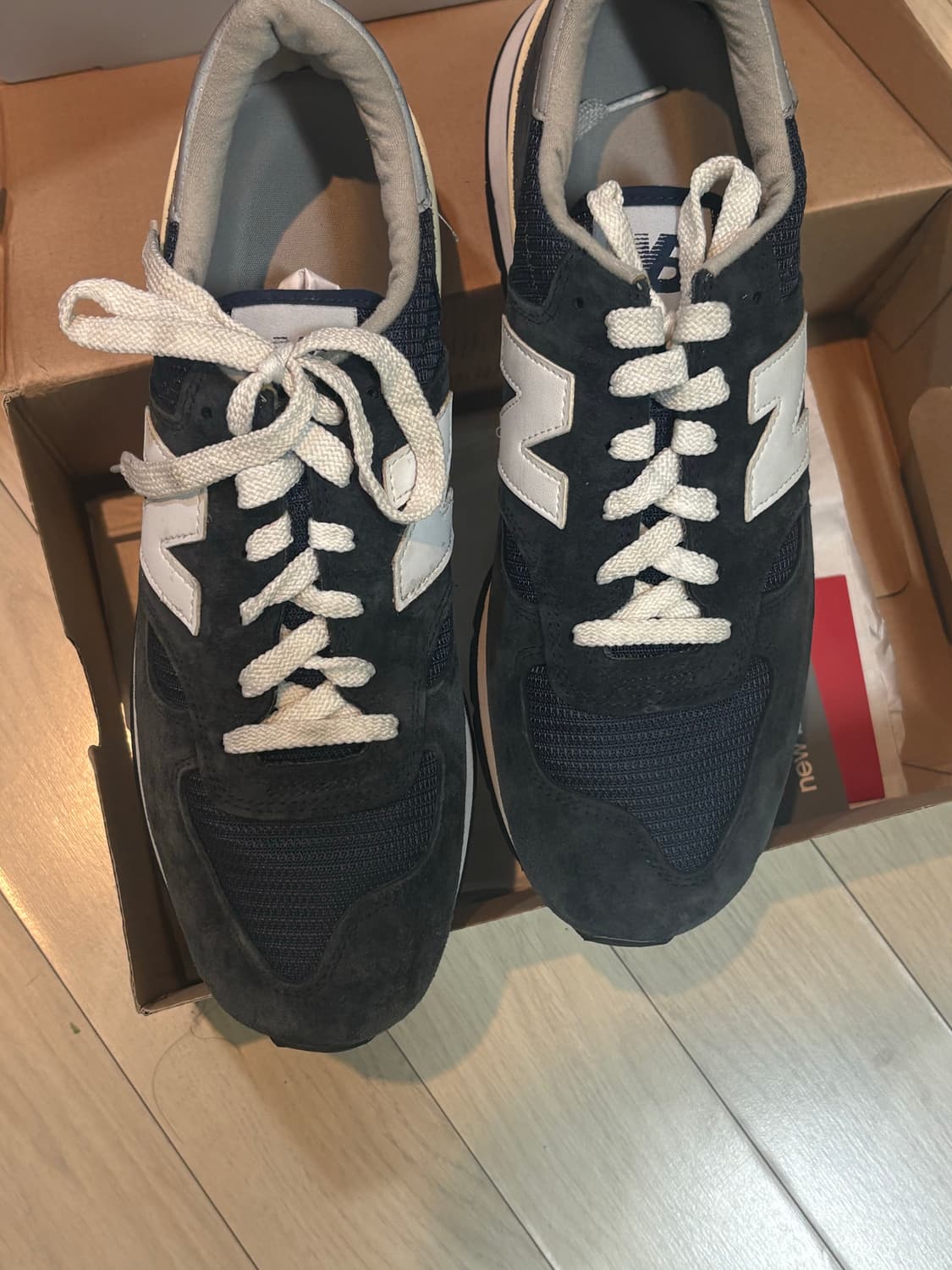뉴발란스 M990N usa 네이비 280 사이즈 상품이미지2