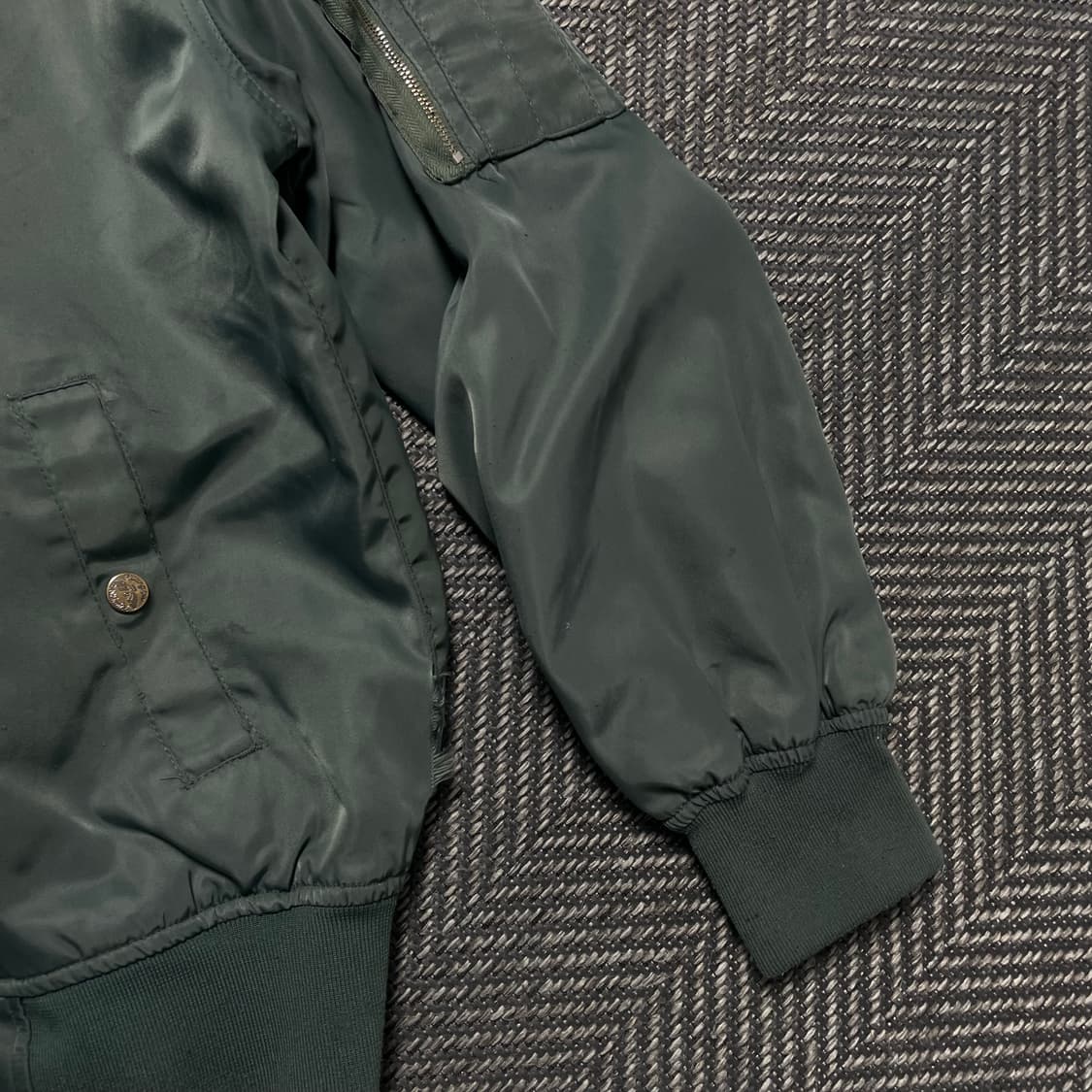 Kyung Shin MA-1 항공 점퍼 카키o 5302 상품이미지3