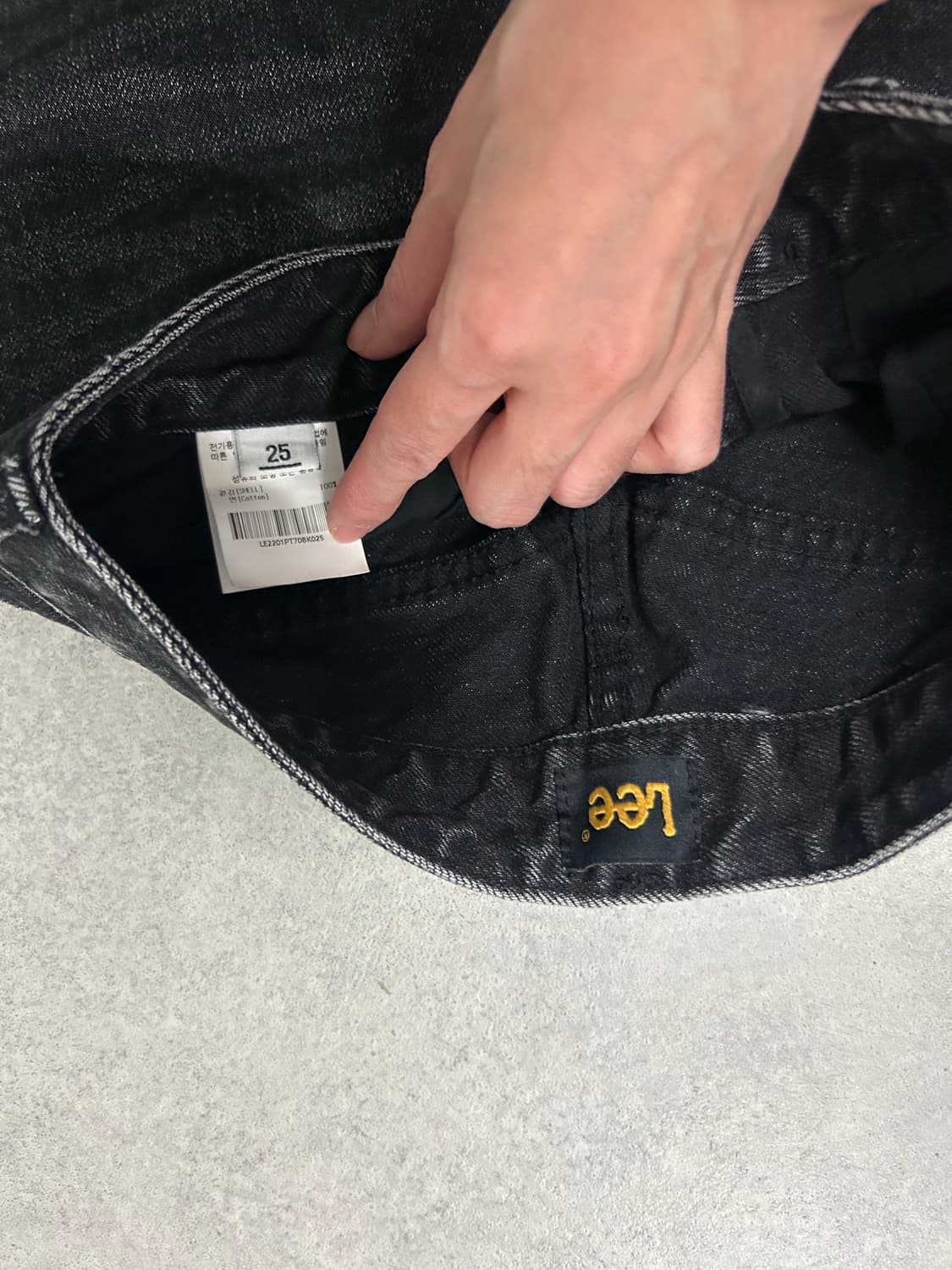 Lee 일자 데님 상품이미지4