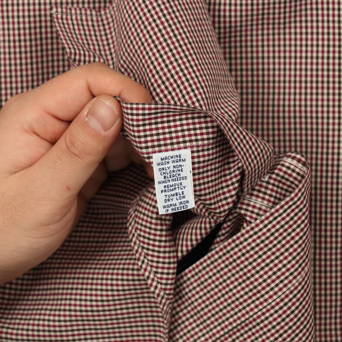 폴로 깅엄 체크셔츠 XL B73 상품이미지5