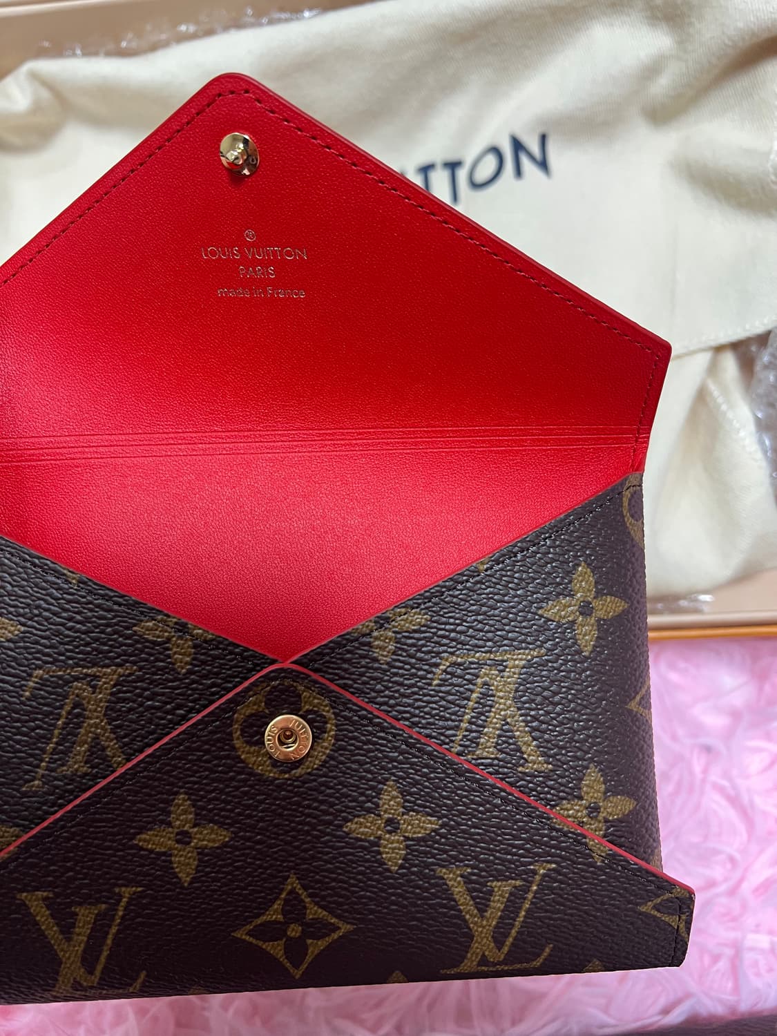 루이비통 키리가미 클러치 중,대 사이즈 상품이미지5